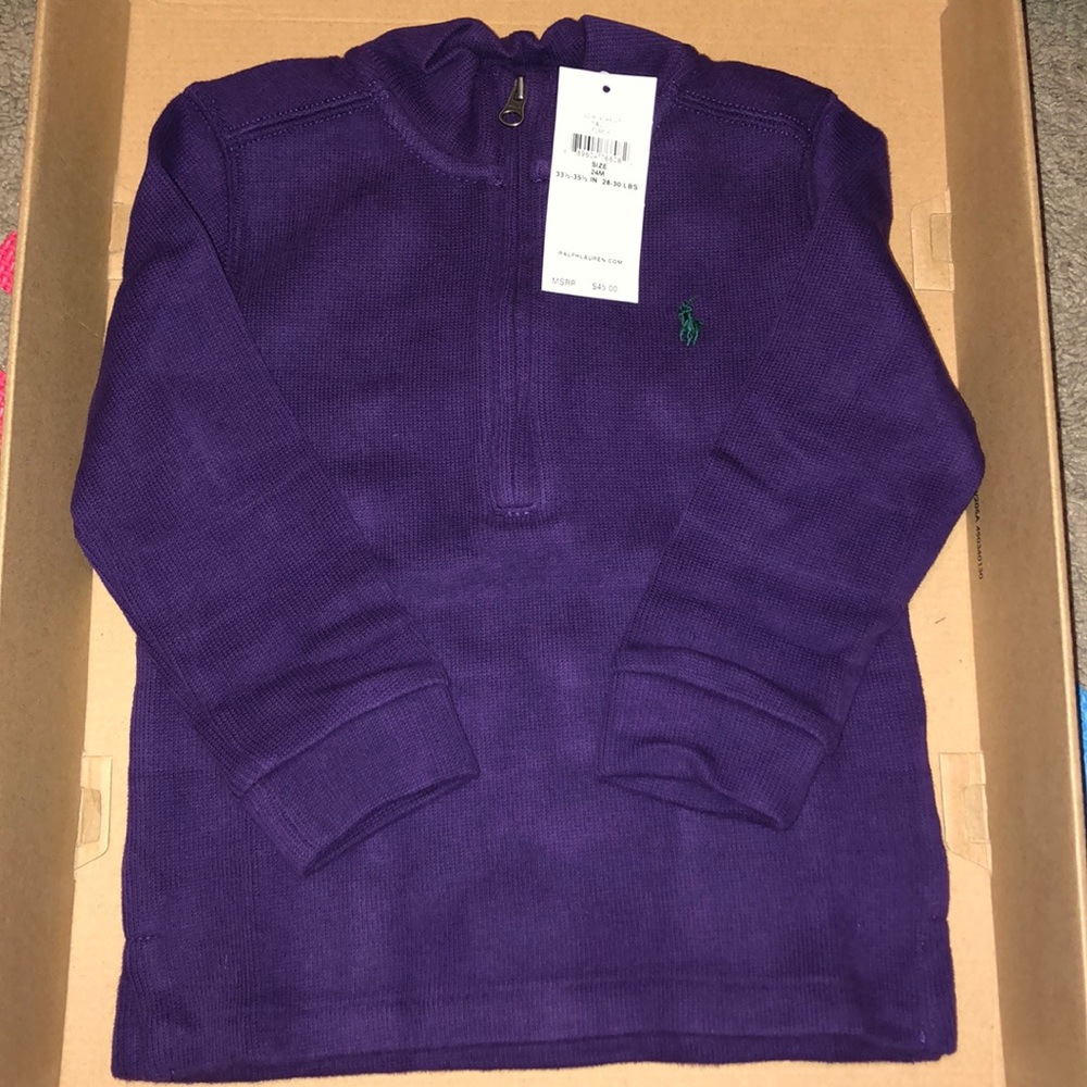 Ralph Lauren Half-Zip Pullover Toddler